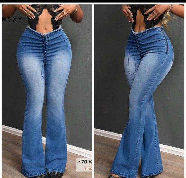 Jeans Femme Évasés Tendance