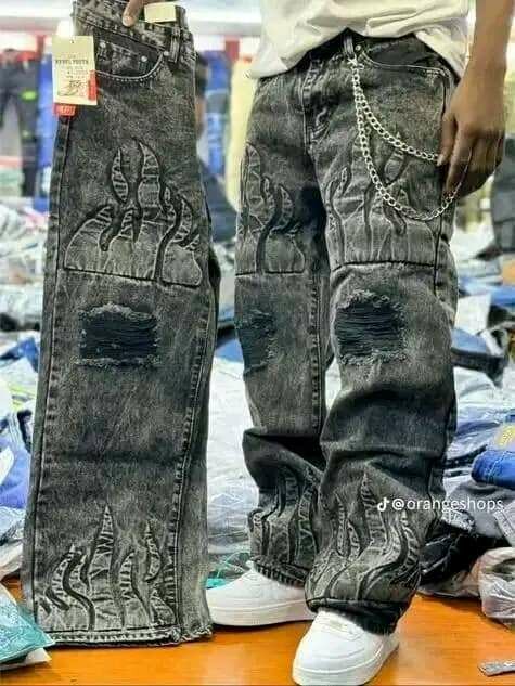 Jeans larges streetwear