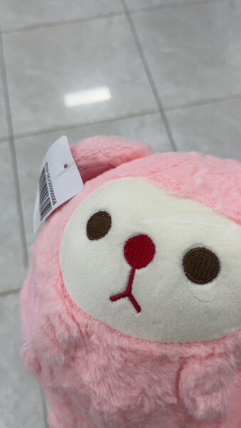 Peluche Ours Rose Doux