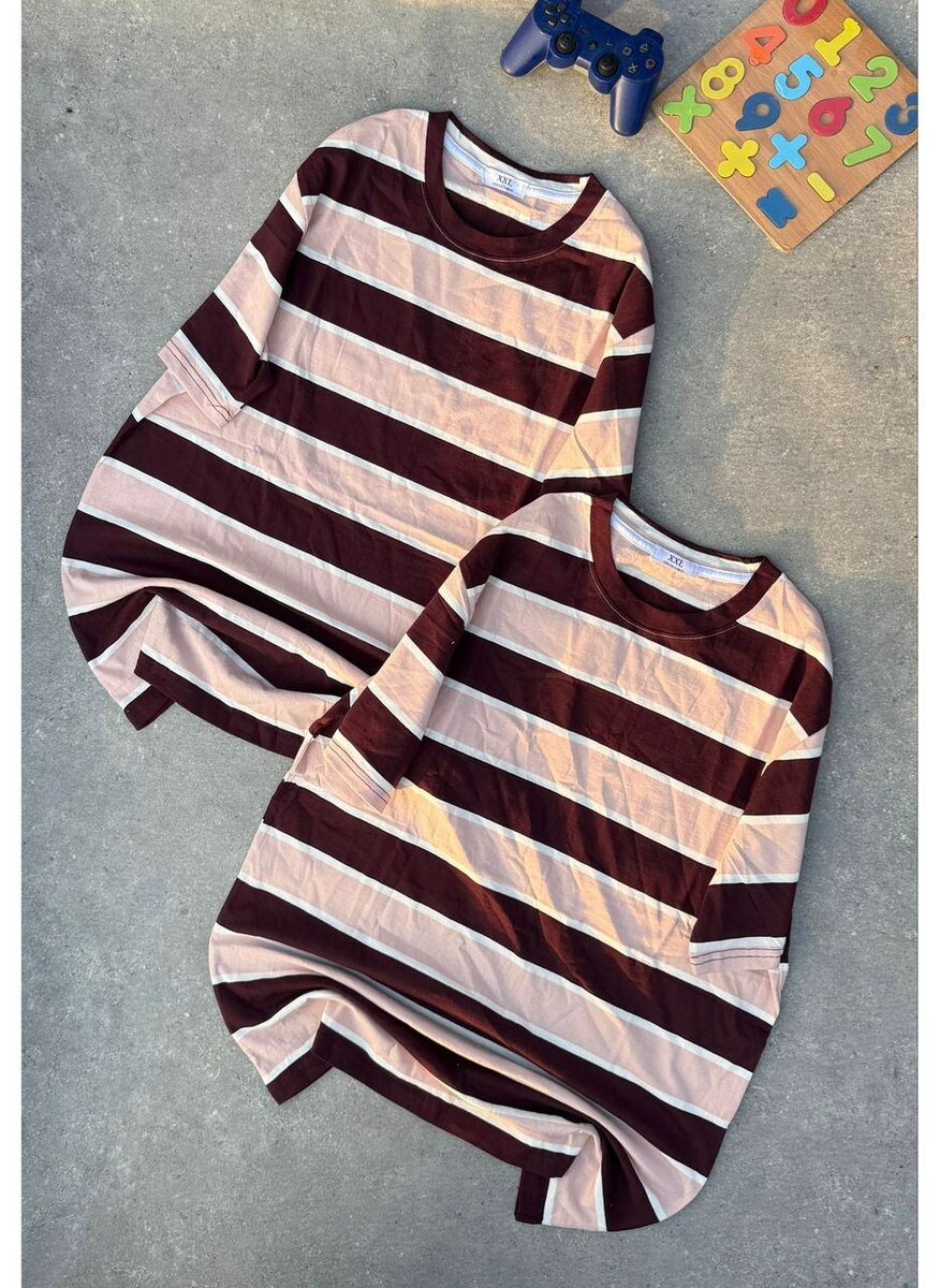 T-shirts assortis rayés