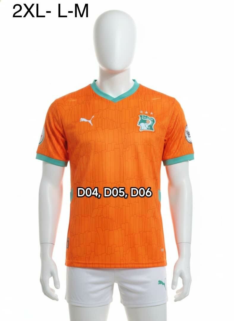 Maillot Côte d'Ivoire 2023