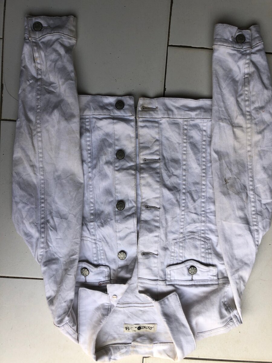 Veste en jean décontractée