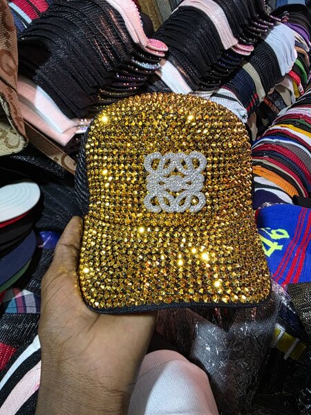 Casquette Strass Brillante