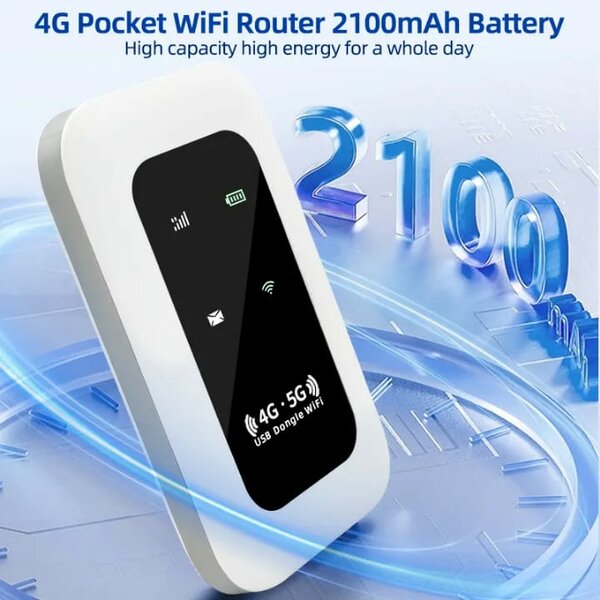 Routeur WiFi de poche 4G 2100mAh