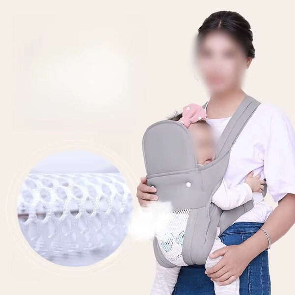 Porte-bébé ergonomique respirant