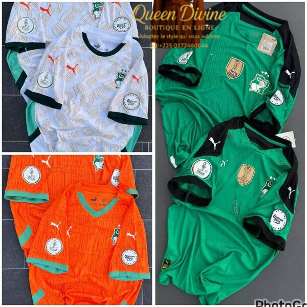 Maillots pro max Côte d'Ivoire