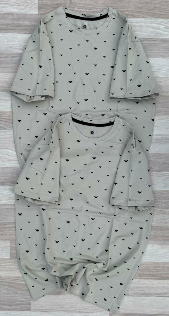 Ensemble parents-enfants assorti