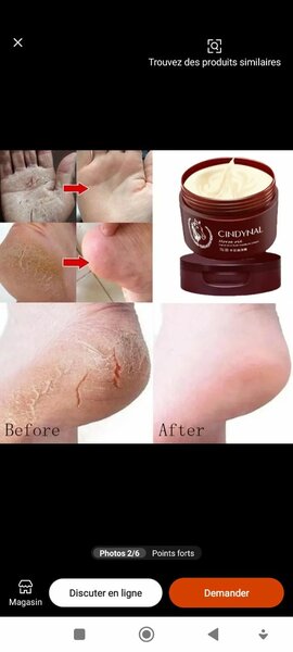 Crème Pied Réparatrice Intense