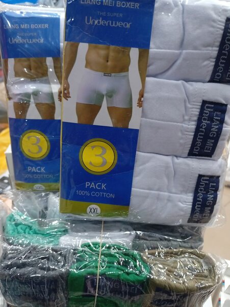 Lot de 3 boxers coton XXL