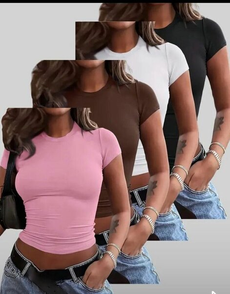 T-shirt moulant coloré