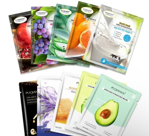 3 Masques Visage Hydratants