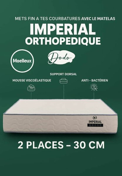 Matelas Orthopédique Impérial 30cm