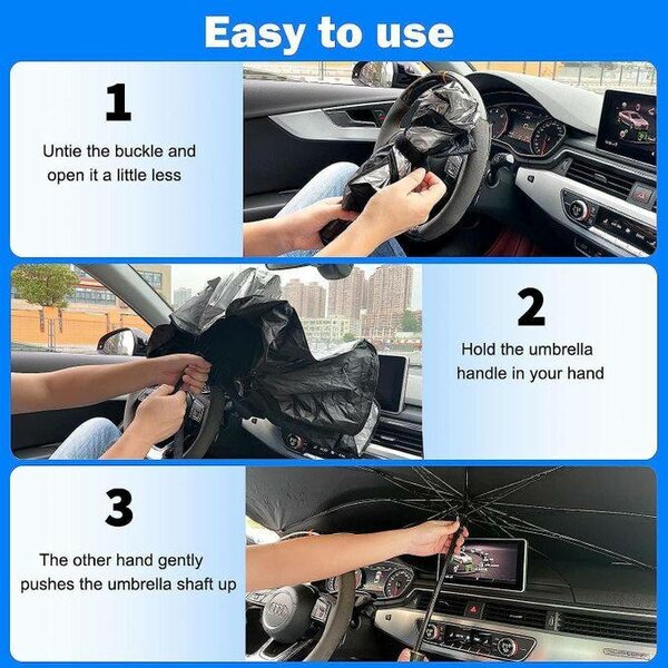 Parasol de Voiture Pliable