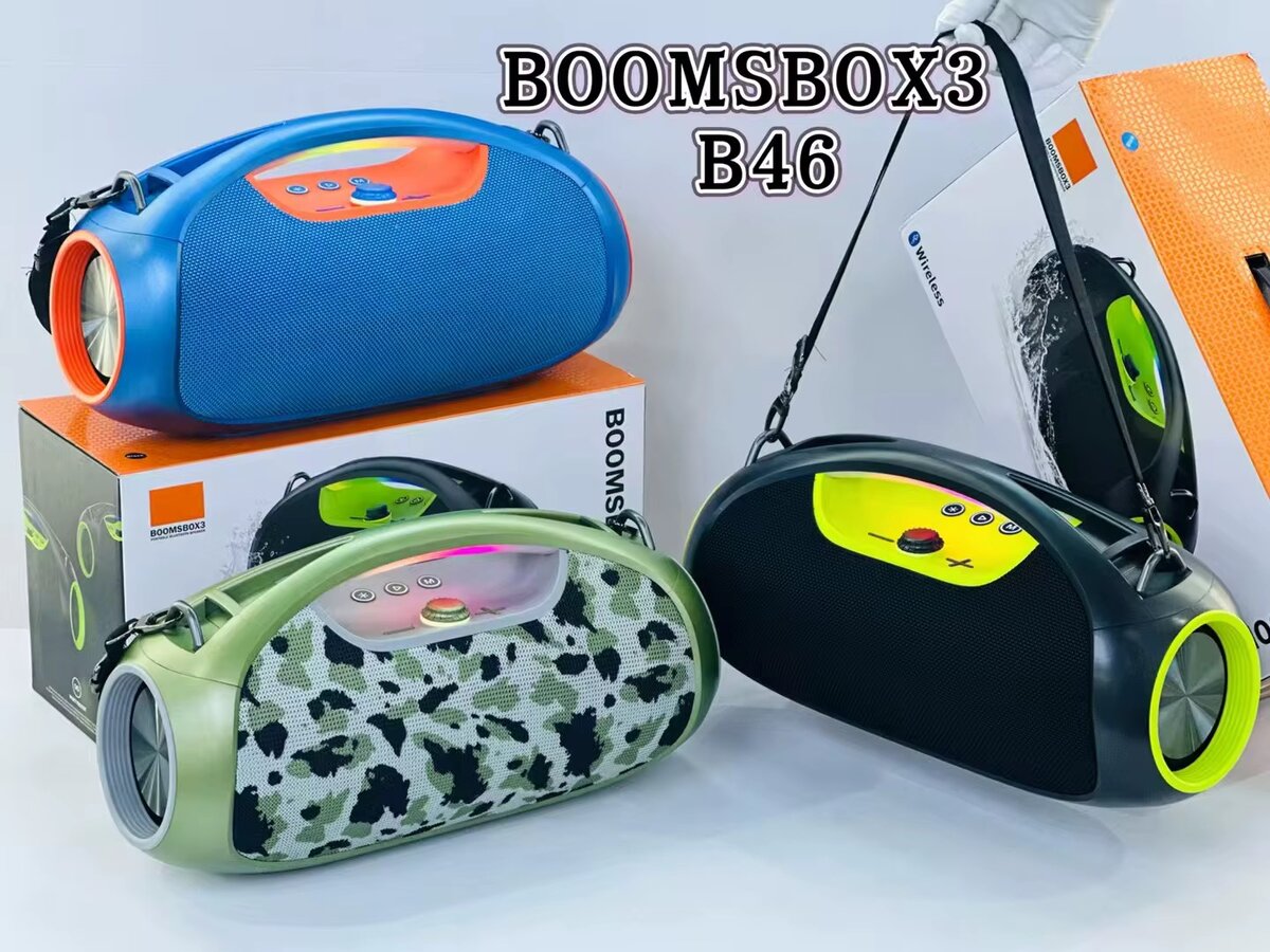 便携式防水蓝牙音箱BoomsBox3