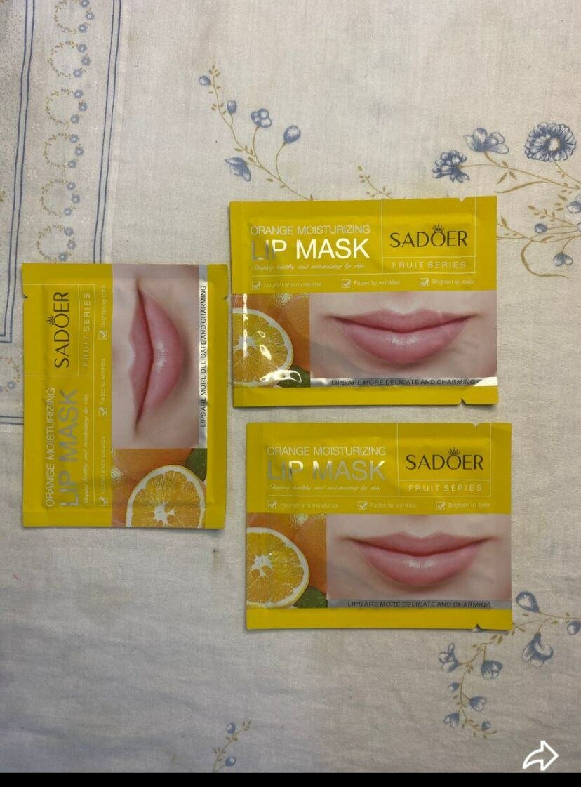 Masque a lèvre et patch étoile