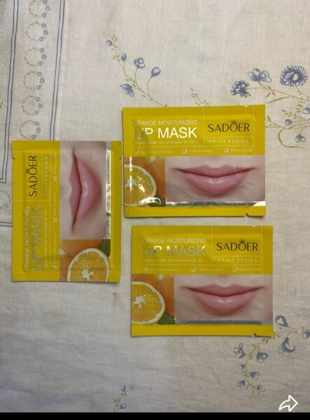 Masque a lèvre et patch étoile