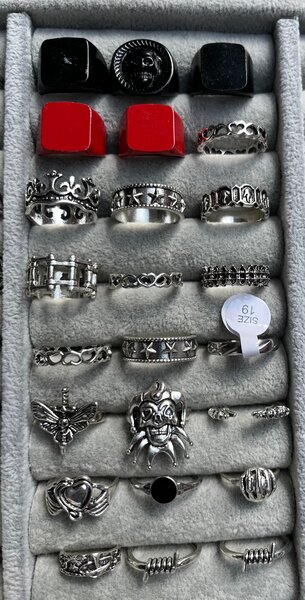 Bagues en acier inoxydable