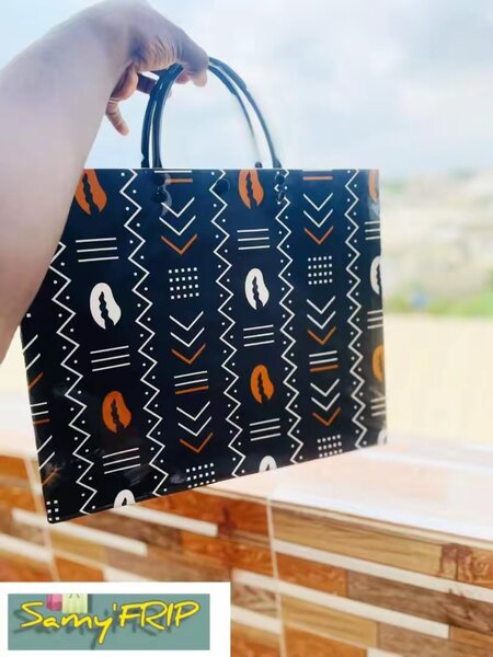 Sac cabas ethnique recyclé