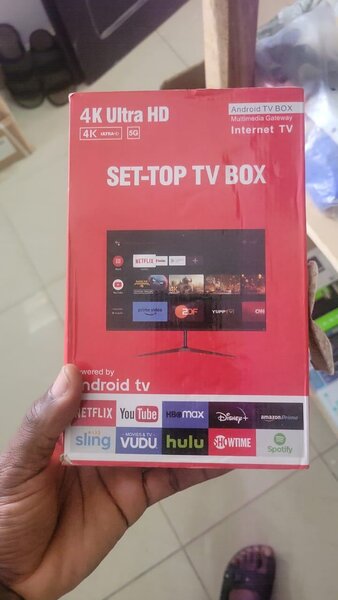 Boîtier TV Android 4K Ultra HD