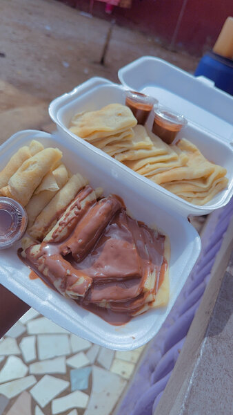 Crêpes au chocolat gourmandes