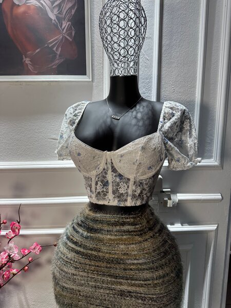 Corset en dentelle élégante