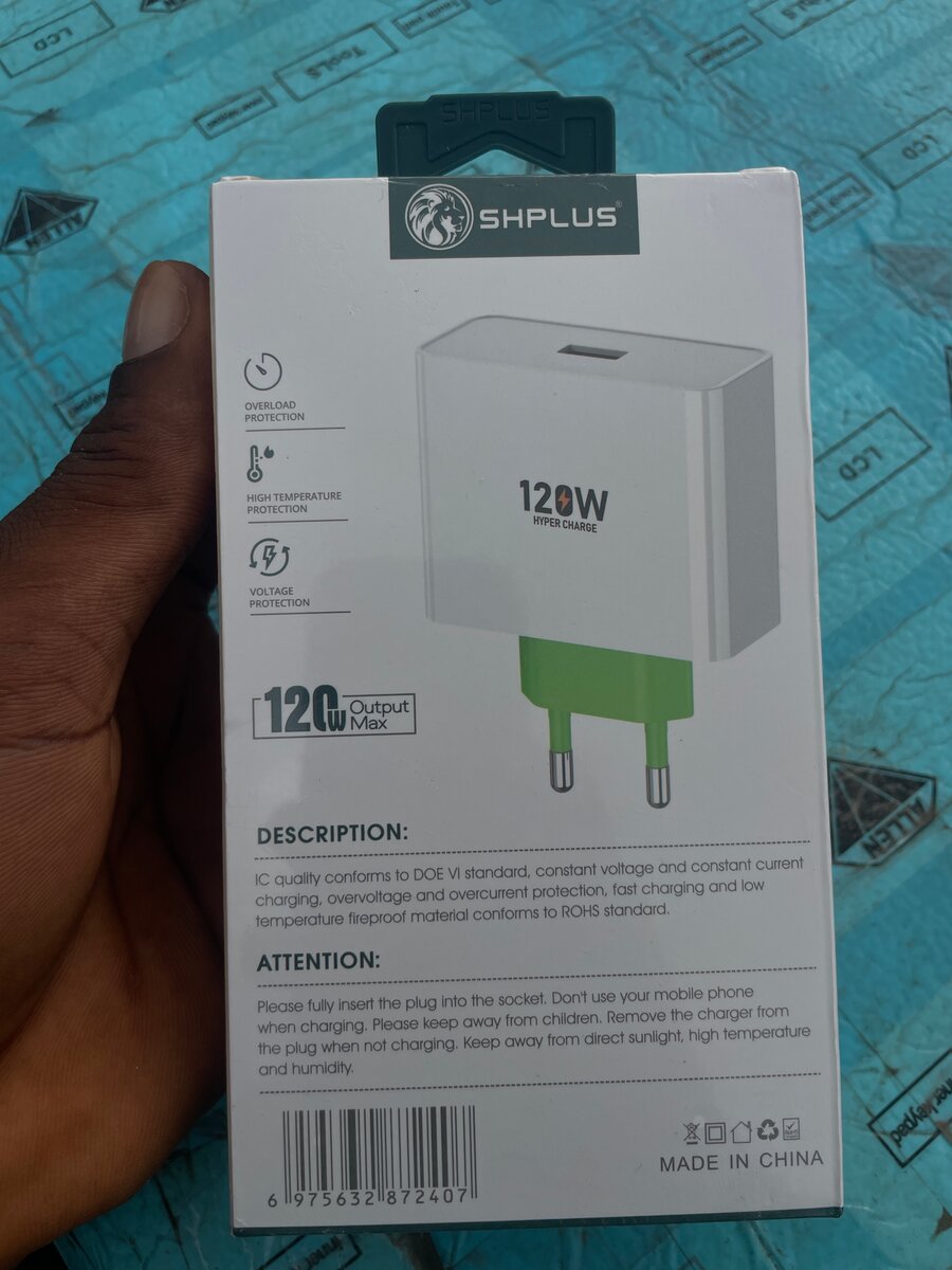 120W Fast Charger USB-C