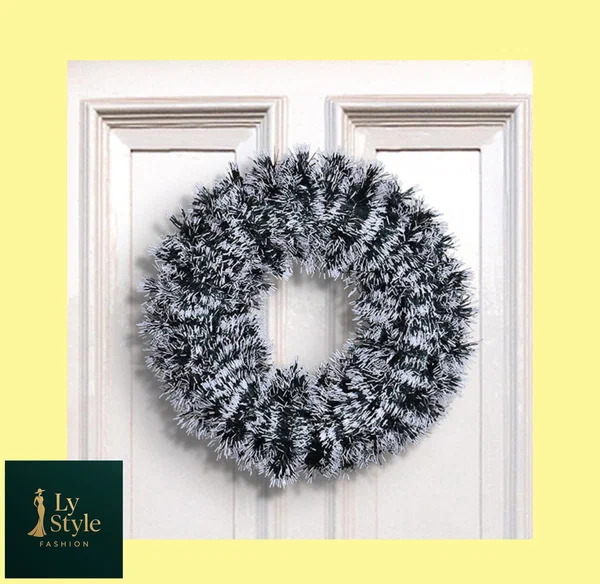 Couronne de Noël Neige