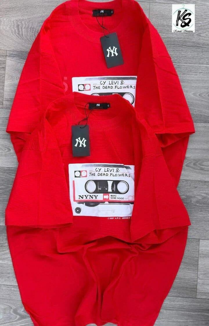 T-shirts rouges tendance