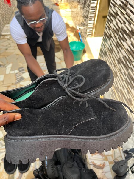 Chaussures en cuir robustes