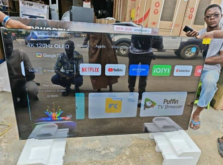 TV 65 OLED 4K 120Hz Skyworth