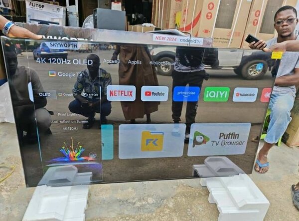 TV 65 OLED 4K 120Hz Skyworth
