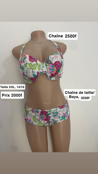Floral Bikini Set XXL