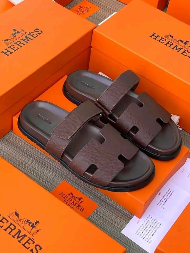 Sandales en cuir Hermès