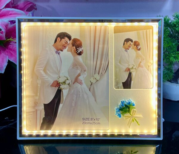 Cadre photo numérique LED