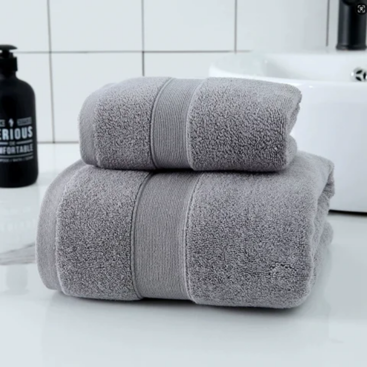 Ensemble de serviettes douces luxe