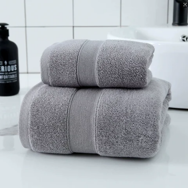 Ensemble de serviettes douces luxe