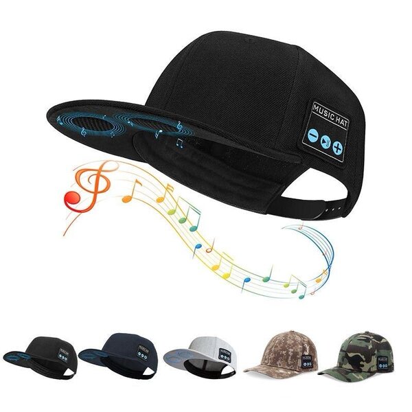 Casquette Bluetooth Musicale