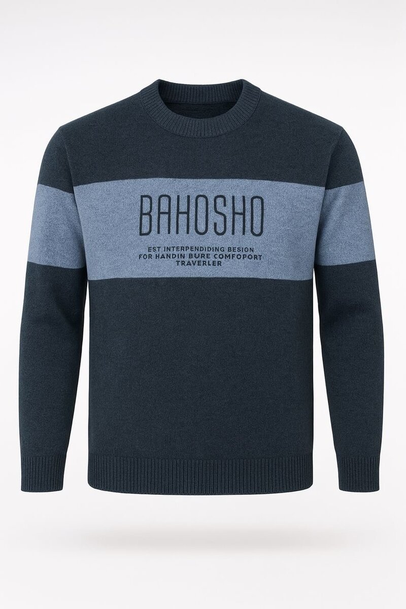 Pull en laine Bahosho