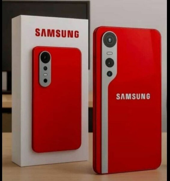 Samsung Smartphone Rouge
