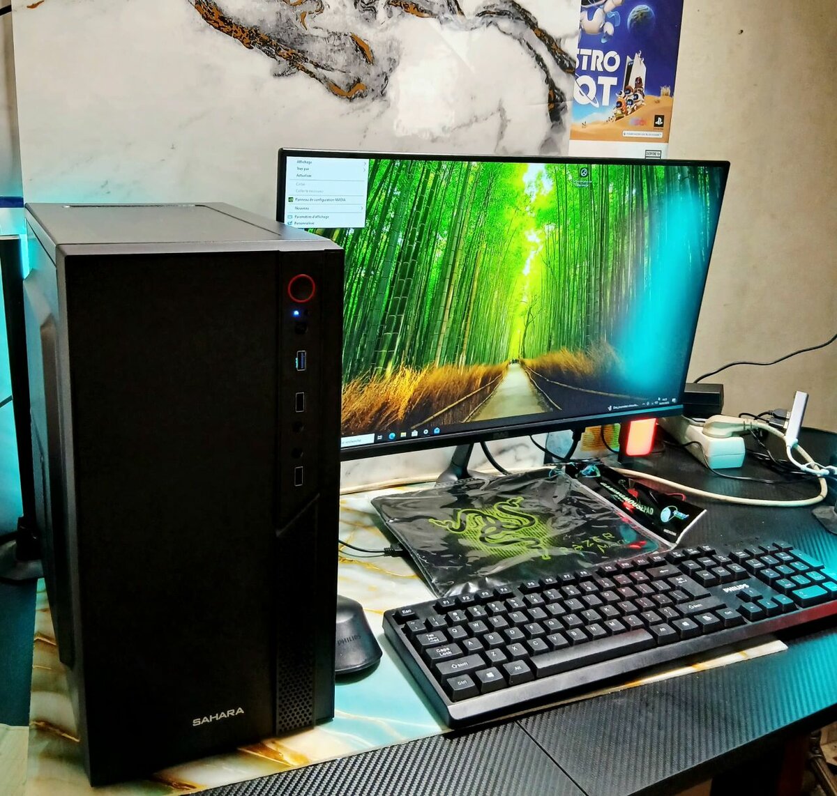 Ordinateur de bureau complet