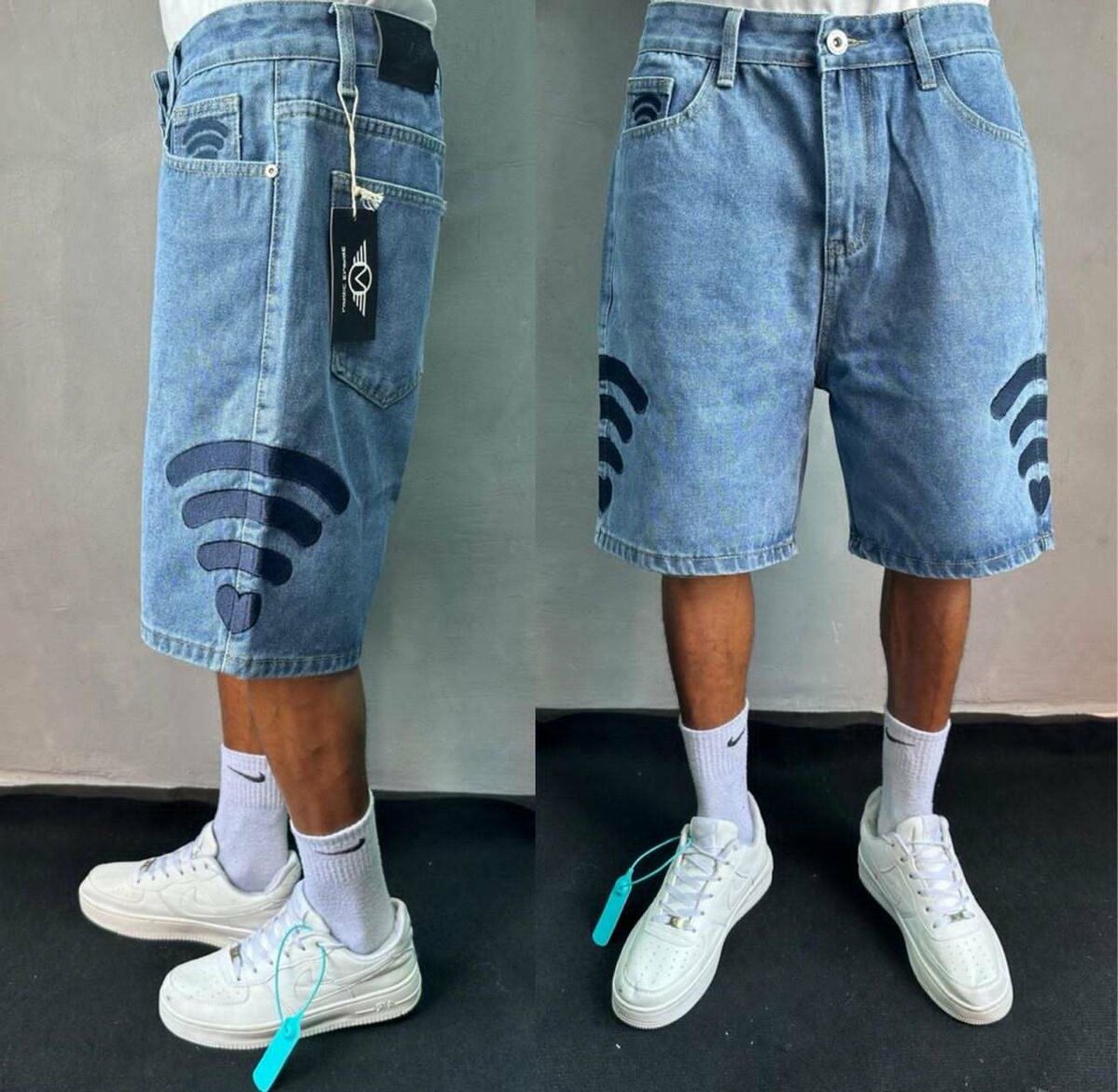 Shorts en denim moderne homme