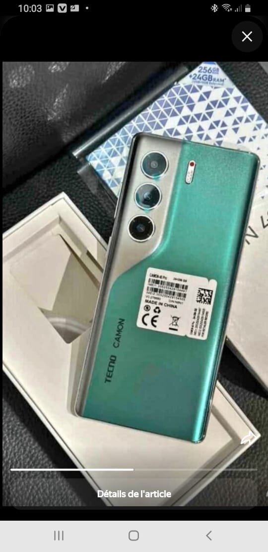 Smartphone Tecno Camon