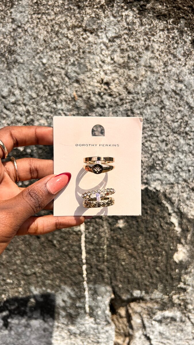 Bague Double Élégante Femme