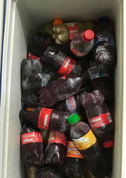 Boissons rafraîchissantes glacées