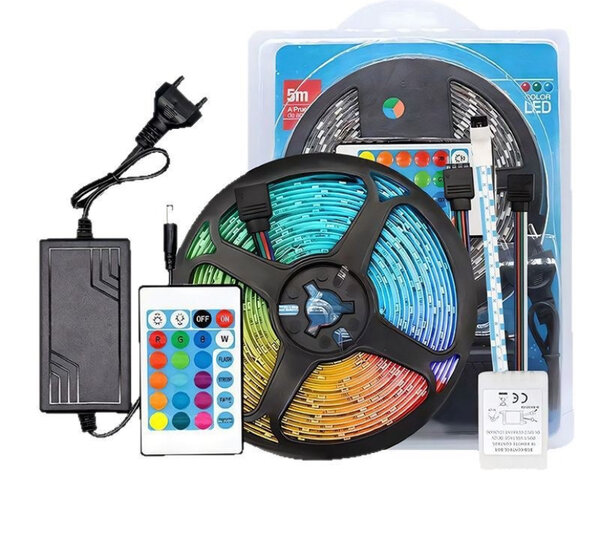 Rubans LED RGB 5M avec Télécommande