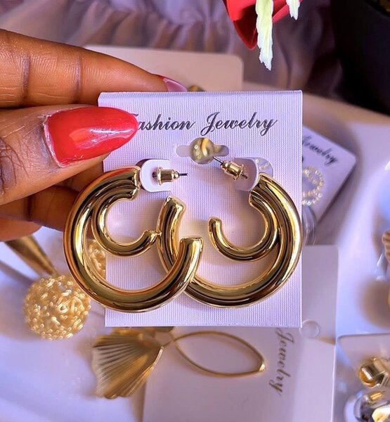 Boucles d'oreilles en or