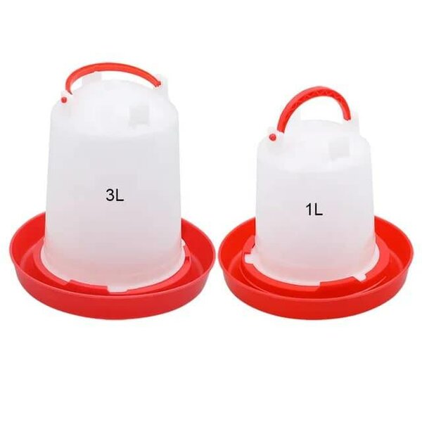 Abreuvoir pour volailles 3L/1L