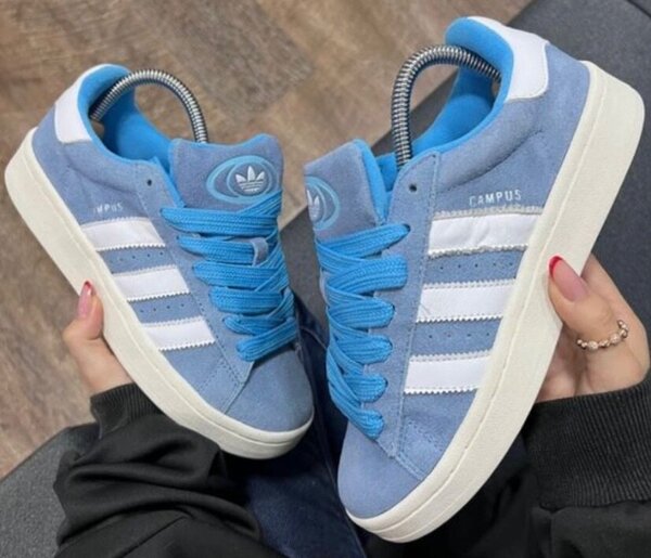 Baskets Adidas Campus Bleu