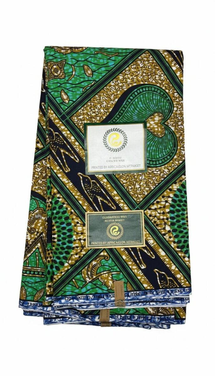 Pagne Wax Africain Coloré