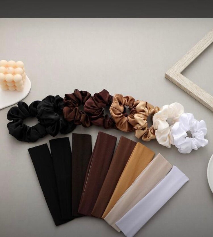 Lot de Chouchous et Bandeaux